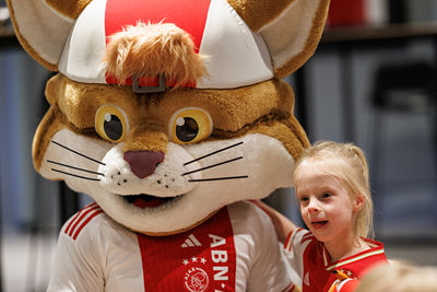Lucky is als hoofdpersoon van de boekjes uiteraard ook aanwezig. © Pro Shots
