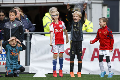 Teleurstelling en vreugde in één beeld samengevat. © Pro Shots
