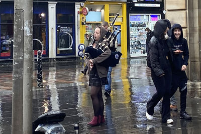 In een Schots fotoverslag mag een doedelzak niet ontbreken. © Ajax Life