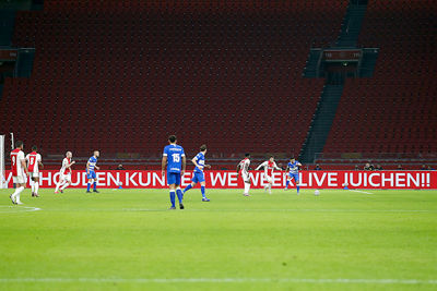 Pfoe, ja. Als dat toch weer eens kon... live juichen! © De Brouwer