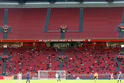 Al blijft het uiteraard wel pijn doen om zulke lege tribunes te zien. © De Brouwer