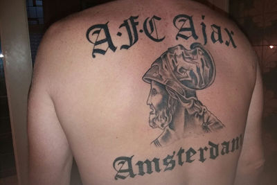 De rug van Herman spreekt voor zich. © Herman