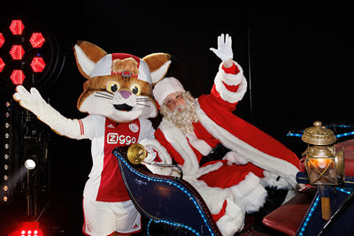 Een warm welkom van Lucky én de kerstman. © Pro Shots