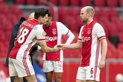 Klaassen moet al snel afhaken, maar het lijkt mee te vallen. © Pro Shots