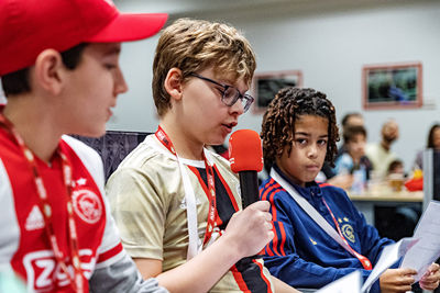 ‘Hoi Brian, welk nieuw talent zou je graag willen hebben?’ © Pro Shots