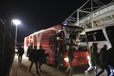 En ook Ajax 1 is binnen, dus kunnen we beginnen. © De Brouwer