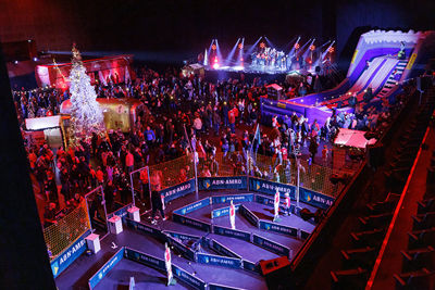 Afas Live is omgebouwd tot een tof winterwonderland! © Pro Shots