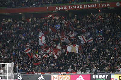 We zagen een goed gevulde Johan Cruijff Arena. © De Brouwer