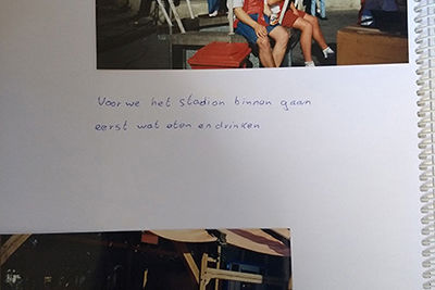 Laatste voorbereidingen op een historische avond. © Kees