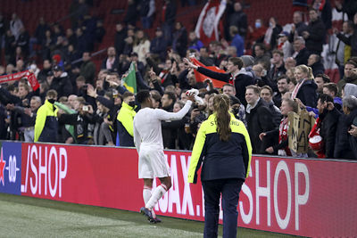 Hopelijk snel weer in een ramvol stadion. © De Brouwer