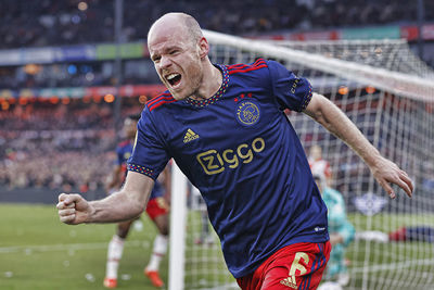 Hij redt daarmee een punt voor Ajax. © Pro Shots