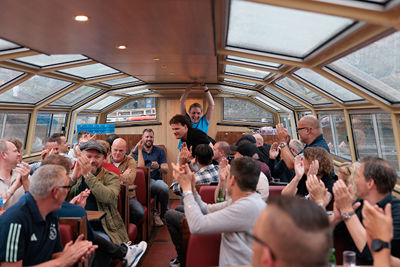 Applaus voor het winnende team. © Pro Shots