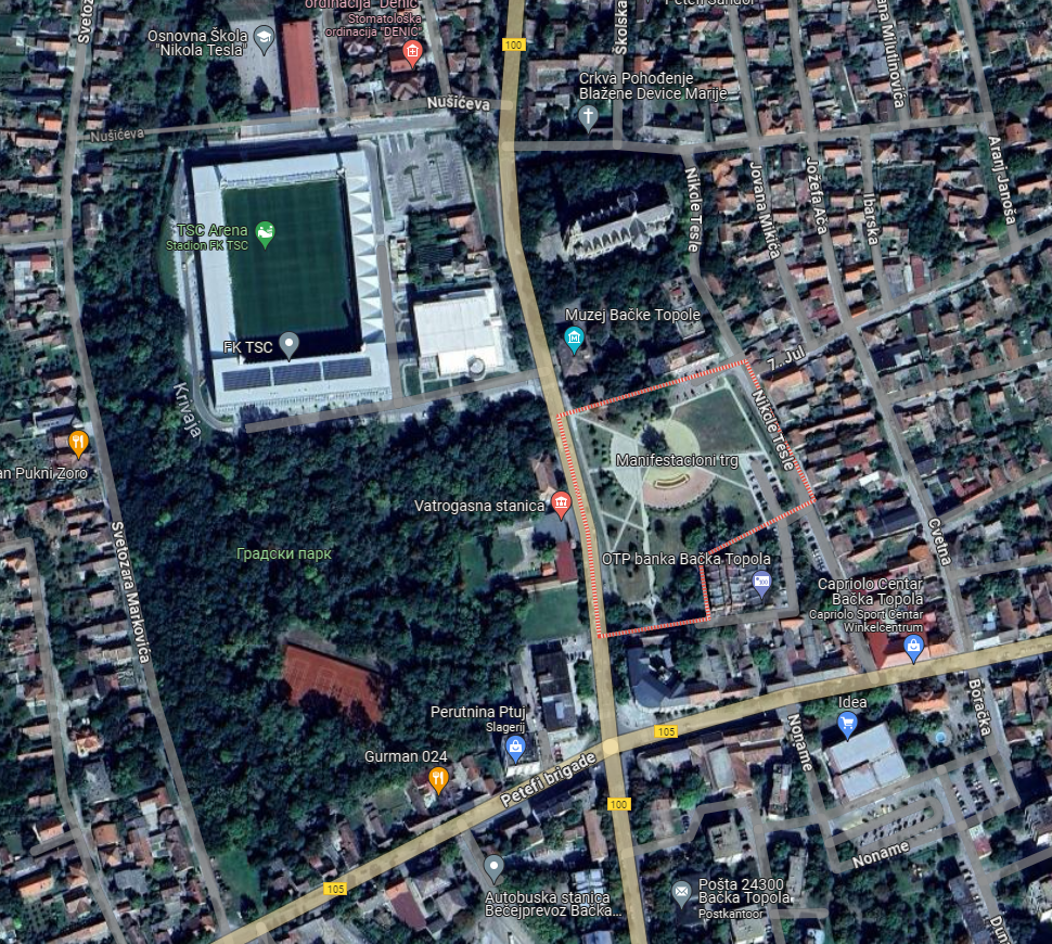 Vojvodina Locatie
