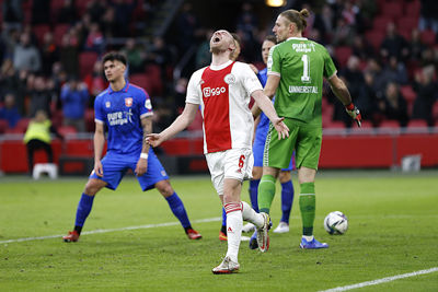 Al blijkt Davy ook heel ‘mooi’ te kunnen balen. © De Brouwer
