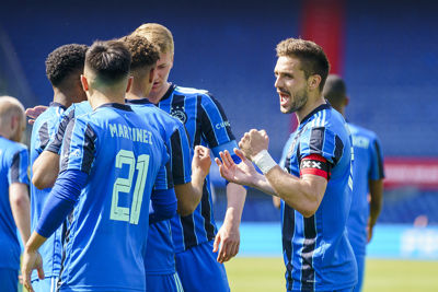 Het was een matige klassieker, maar wij zijn niet minder blij met de winst. En Tadic ook niet! © Pro Shots