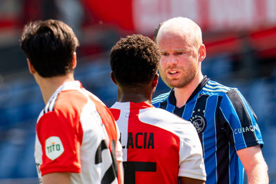 Malacia kon er wel om lachen, maar dat hield al snel op. © Pro Shots