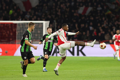 Bergwijn kon de kar dit keer lastig trekken. © De Brouwer