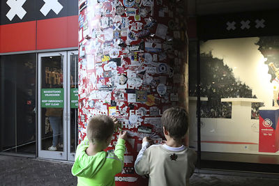 Hier valt onze sticker lekker op! © De Brouwer