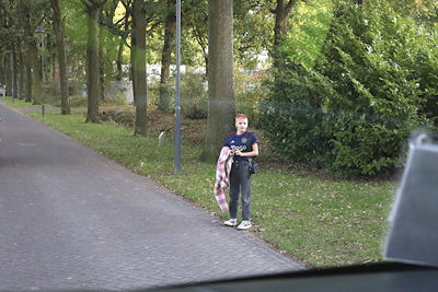 Hoi, jij ook fijne wedstrijd! © De Brouwer
