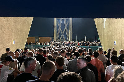 Ook na afloop is geduld een schone zaak. © De Brouwer