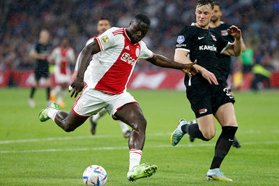 Brobbey beleefde niet zijn beste avond in de Arena. © De Brouwer