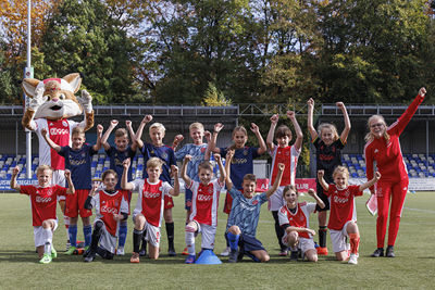 Er werden heel wat toffe teamfoto