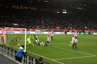 Akpom met de 2-2, maar het gaat toch mis. © De Brouwer
