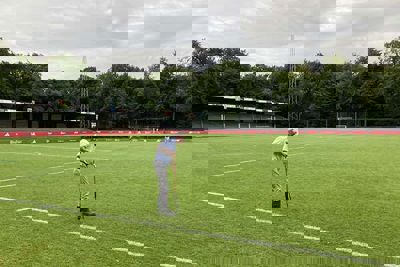 Het veld wordt goed onderhouden. © Ajax Life