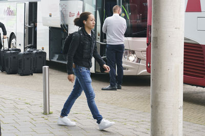 Fitz-Jim gaat hier niet op schoolreisje, maar zit bij de selectie voor Vitesse-uit. © Pro Shots