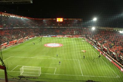 Niks mis met je scherm, er hangt een vrij groot net. © Ajax Life