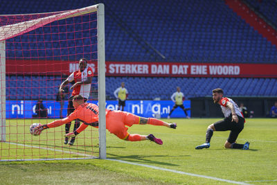 ‘Wij zijn niet bang want Edje is erbij, Edje is erbij, Edje is erbij!’ © Pro Shots