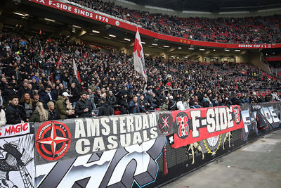 De Arena vult zich vrij goed op de zondagavond. © De Brouwer