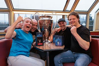 Jemig, wat wisten zij veel. Terechte winnaars! © Pro Shots
