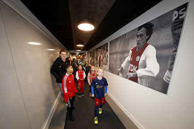 We starten de dag met een rondleiding door de Arena. © Pro Shots