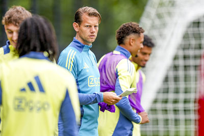 Vos heeft Jong Ajax achter zich gelaten. © Pro Shots
