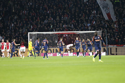 Vitesse doet Ajax pijn. © De Brouwer